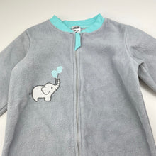 Load image into Gallery viewer, unisex Baby Berry, fleece zip coverall / romper, EUC, size 2,  