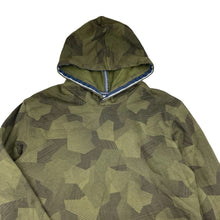 Load image into Gallery viewer, Boys Target, khaki fleece lined hoodie sweater, EUC, size 12,  