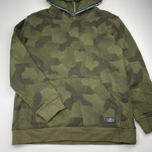 Load image into Gallery viewer, Boys Target, khaki fleece lined hoodie sweater, EUC, size 12,  