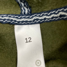 Load image into Gallery viewer, Boys Target, khaki fleece lined hoodie sweater, EUC, size 12,  