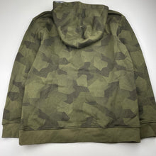 Load image into Gallery viewer, Boys Target, khaki fleece lined hoodie sweater, EUC, size 12,  