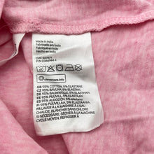 Load image into Gallery viewer, Girls H&amp;M, pink marle organic cotton blend long sleeve top, EUC, size 5-6,  