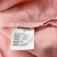 Load image into Gallery viewer, Girls Emerson, pink fleece lined sweater / jumper, EUC, size 10,  
