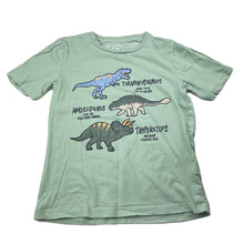 Load image into Gallery viewer, Boys KID, organic cotton tee / top, dinosaurs, GUC, size 7,  