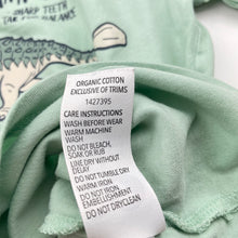 Load image into Gallery viewer, Boys KID, organic cotton tee / top, dinosaurs, GUC, size 7,  