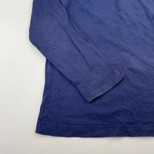 Load image into Gallery viewer, Boys Brilliant Basics, navy cotton long sleeve tee / top, GUC, size 6,  