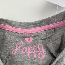 Load image into Gallery viewer, Girls Target, grey marle long sleeve tee / top, NEW, size 4,  