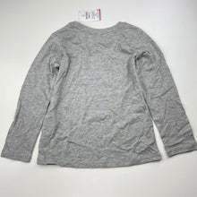 Load image into Gallery viewer, Girls Target, grey marle long sleeve tee / top, NEW, size 4,  