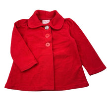 Load image into Gallery viewer, Girls Mango, red fleece jacket / coat, GUC, size 3,  