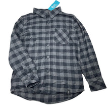 Load image into Gallery viewer, Boys B&amp;L, checked cotton long sleeve shirt, NEW, size 8,  