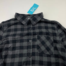 Load image into Gallery viewer, Boys B&amp;L, checked cotton long sleeve shirt, NEW, size 8,  