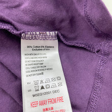 Load image into Gallery viewer, Girls Pumpkin Patch, purple stretchy long sleeve tee / top, NEW, size 9,  