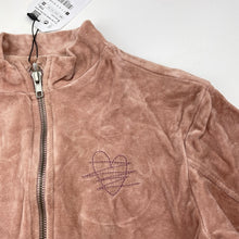 Load image into Gallery viewer, Girls Zara, velour cropped sleeve jacket, NEW, size 5,  