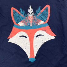 Load image into Gallery viewer, Girls Target, navy cotton long sleeve tee / top, fox, NEW, size 12,  