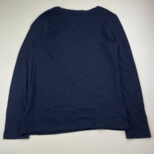 Load image into Gallery viewer, Girls Target, navy cotton long sleeve tee / top, fox, NEW, size 12,  