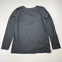 Load image into Gallery viewer, Boys Anko, grey cotton long sleeve tee / top, GUC, size 6,  