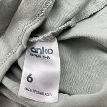 Load image into Gallery viewer, Boys Anko, cotton singlet / tank top, GUC, size 6,  