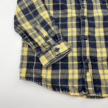 Load image into Gallery viewer, Boys Target, checked cotton long sleeve shirt, GUC, size 7,  