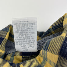 Load image into Gallery viewer, Boys Target, checked cotton long sleeve shirt, GUC, size 7,  