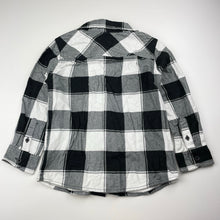 Load image into Gallery viewer, Boys Kids &amp; Co, checked flannel cotton long sleeve shirt, FUC, size 4,  