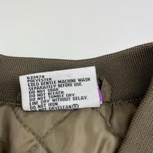 Load image into Gallery viewer, Girls Mango, khaki zip up bomber jacket, EUC, size 8,  