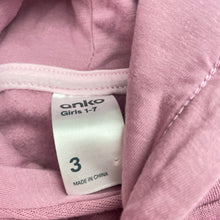 Load image into Gallery viewer, Girls Anko, fleece lined hoodie sweater, flowers, EUC, size 3,  