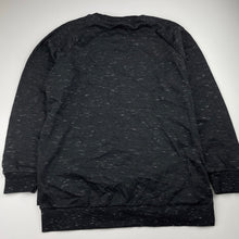 Load image into Gallery viewer, Boys B Collection, black marle sweater / jumper, skull, EUC, size 12,  