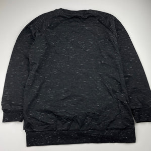 Boys B Collection, black marle sweater / jumper, skull, EUC, size 12,  