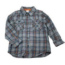 Load image into Gallery viewer, Boys Target, checked flannel cotton long sleeve shirt, EUC, size 4,  