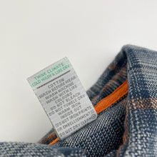 Load image into Gallery viewer, Boys Target, checked flannel cotton long sleeve shirt, EUC, size 4,  