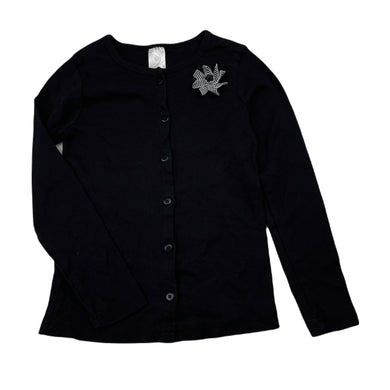 Girls Target, cotton long sleeve button up top / cardigan, GUC, size 6,  