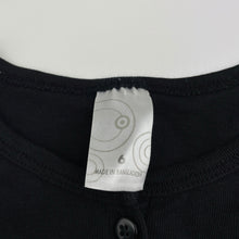 Load image into Gallery viewer, Girls Target, cotton long sleeve button up top / cardigan, GUC, size 6,  