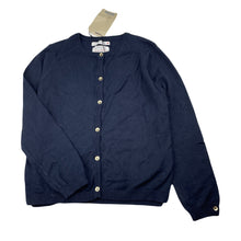 Load image into Gallery viewer, Girls Zara, navy lightweight knit cardigan, NEW, size 8,  