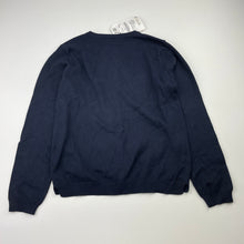Load image into Gallery viewer, Girls Zara, navy lightweight knit cardigan, NEW, size 8,  