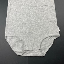 Load image into Gallery viewer, unisex Bonds, grey stretchy singletsuit romper, EUC, size 1,  