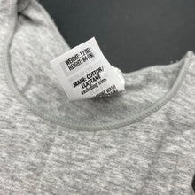 Load image into Gallery viewer, unisex Bonds, grey stretchy singletsuit romper, EUC, size 1,  