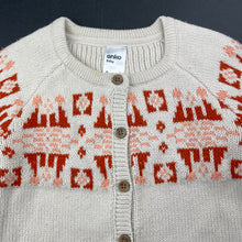 Load image into Gallery viewer, unisex Anko, knitted cardigan / sweater, light mark neck, FUC, size 2,  