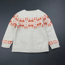 Load image into Gallery viewer, unisex Anko, knitted cardigan / sweater, light mark neck, FUC, size 2,  