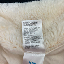 Load image into Gallery viewer, Girls H&amp;T, cotton lined soft feel faux fur jacket, EUC, size 7,  