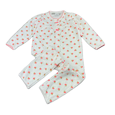Girls Carters, cotton romper, hearts, GUC, size 1,  