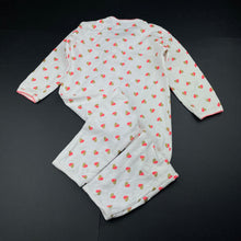 Load image into Gallery viewer, Girls Carters, cotton romper, hearts, GUC, size 1,  