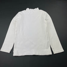 Load image into Gallery viewer, Girls Origami, ribbed stretchy long sleeve top, armpit to armpit: 30cm, shoulder to cuff: 38.5cm, FUC, size 6-8,  