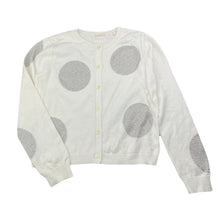 Load image into Gallery viewer, Girls Country Road, knitted cotton cardigan, small mark left sleeve, FUC, size 10,  