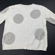Load image into Gallery viewer, Girls Country Road, knitted cotton cardigan, small mark left sleeve, FUC, size 10,  