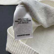 Load image into Gallery viewer, Girls Country Road, knitted cotton cardigan, small mark left sleeve, FUC, size 10,  