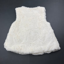 Load image into Gallery viewer, Girls Mango, lined faux fur vest, EUC, size 5,  