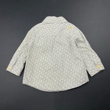 Load image into Gallery viewer, Boys Target, cotton long sleeve shirt, poppers, EUC, size 00,  