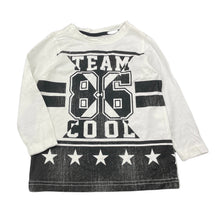 Load image into Gallery viewer, Boys H&amp;T, cotton long sleeve tee / top, GUC, size 2,  