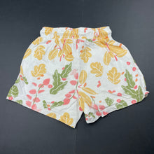 Load image into Gallery viewer, Girls Anko, cotton shorts, elasticated, FUC, size 6,  