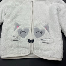 Load image into Gallery viewer, Girls Target, fleece zip up hooded jacket, GUC, size 5,  